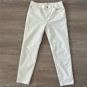 Eileen Fisher Women's Straight White Jeans